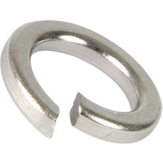 M6 Spring Washer A2 Stainless PK10