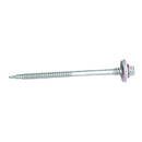 6.3 X 125 TIMBER SELF DRILL HEX HEAD 19MM WASHER CPST14125GB19H PK100
