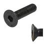 1/4 X 1-1/4 UNC Countersunk Socket Set Screw Self Colour 10.9 High Tensile DIN7991 PK10