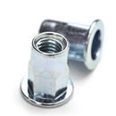 M6 Flat Head Half Hex Steel Rivnut Inserts HHCD0625 PK10
