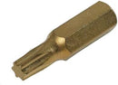 Silverline 583250 T9 Gold Screwdriver Bits 10pk T9