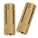 Brass Dowel Anchor 15 x 40 12mm thread PK10