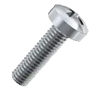 M4 X 12 Machine Screw Cheese Head Pan Pozi A2 Stainless Steel DIN84 PK10