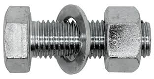 M12 X 70 Sets,Nut,Washer Assembled BZP PK10