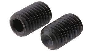 M10 X 16 Grub Screw Self Colour Hex Socket 12.9 High Tensile PK10