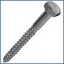 M10 X 75 Hex Coach Screw BZP PK10