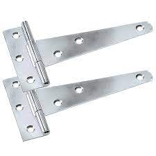 300MM 12" Light Tee Hinges PP BZP Pairs