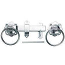 Plain Ring Gate Latch Set & Straight Bar 150MM Galv