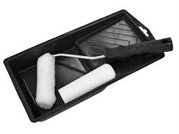 Paint Roller And Tray Set 4"