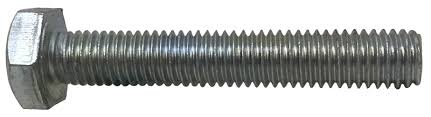 M6 X 16 Setscrew BZP 8.8 High Tensile DIN933 PK10