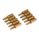 Silverline 228537  T20 Gold Screwdriver Bits 10pk