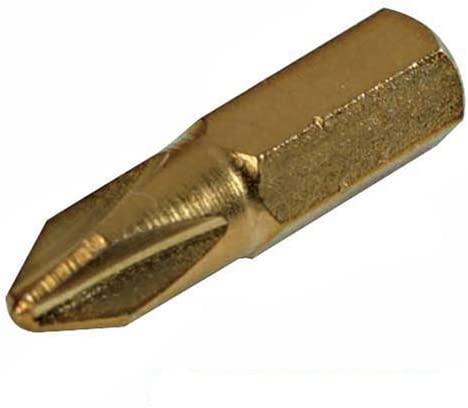 Silverline 292704 Phillips Gold Screwdriver Bits No. 3 - 10 Pack