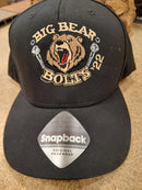 BBB 5 Panel Snapback Rapper Cap Black