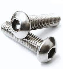 M6 X 12  Socket Button A2 Stainless Steel PK10