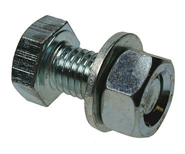 M16 X 50 Sets Assembled With Nut & Washer BZP PK10